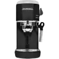 Gastroback Design Espresso Piccolo, Espressomaskine, 1,5 L, Malet kaffe, 1400 W, Sort