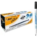 BIC Whiteboadmarker BIC Velleda 1721 svart - (24 stk.)