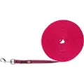 Trixie Sporline, gummieret, S–M: 15 m/15 mm, sort