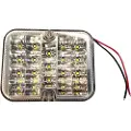 Berger & Schroeter Baklys Åbne kabelender Baklys bagved 12 V Akrylglas klar Klar glas