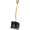 Fiskars 1057186, Snøskuffe, Metall, Sort, Oransje, Regulerbar, Ergonomisk, Polen, 53,2 cm