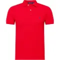 Ralph Lauren for man. 710548797005 Polo Slim Fit Polo red (M), Casual, Cotton, Short sleeve