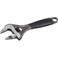 Bahco Ergo Extra-slim Jaw Large Opening Center Knurled With Rubber Handle 38 Mm 218 Mm Skiftenøkkel