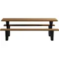 Woood WOOODPiknikbord Tablo Ute med x-benBrunSpisebordFra Homeroom