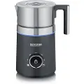 Severin SM 3586 Spuma 700 - Melkeskummer - 0.7 liter - 500 W - børstet rustfritt stål / svart