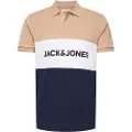 Jack & Jones Elogo Blocking Kortermet Poloskjorte