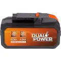 Powerplus 2x20v 8.0/4.0ah Batteri Til Lommelykt