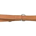 Trixie Rustic fedtg.læder justerbar line heartbeat,M–L:2m/20mm,bru
