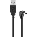 Goobay 4040849939716, 1,8 m, USB A, Mini-USB B, USB 2.0, Hankjønn/hankjønn, Sort