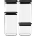 Brabantia Velsmakende Firkantet Beholder 4 Enheter