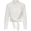 ONLY Lecey Knot Skjorte Med Lange Ermer