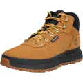 Timberland for man. TB0A1ZQH2311 Field Trekker low top lace-up leather shoes yellow (47.5), Flat, Laces, Casual, Sport, Outdoor