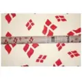 Multi Dug Rulledug 1.2x8 m Papir Damask kvalitet Hvid med flag,10 rl/krt