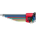 Wiha ErgoStar, L-formet hex-nøkkelsett, Metrisk, 9 stykker, 1.5,2,2.5,3,4,5,6,8,10 mm, 9,1 cm, 1,5 cm