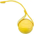 Trixie Sporting ball with strap, TPR, ø 6 cm/20 cm, lime