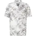 Antony Morato Mmss00171-fa430513-1011 Honolulu Straight Fit Kortarmet Skjorte
