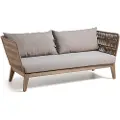 Kave Home Kave HomeBELLANO sofa 3-seterBrunLoungesofaerFra Homeroom