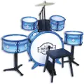 Bontempi Blue Child Musical 5 Drums With Stool Batteri