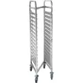 Hendi Steel tralle for transport av GN 15 x GN1/1 containere og paller