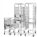 Hendi Tralle for transport av containere 7 x GN 1/1 med bordplate - Hendi 810668