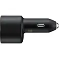 Samsung Dual Car Charger EP-L5300 - Bilstrømadapter - 45 watt - 3 A - PD, QC, AFC, SFC - 2 utgangskontakter (USB, 24 pin USB-C) - svart