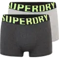 Superdry Dual Logo Boxers 2 Enheter