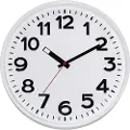 Eurotime 82321 Quarz Vægur Hvid