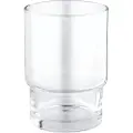 GROHE Essentials, Gjennomsiktig, Monokromatisk, Glass, Single/enkelt, Veggmontert, Rund