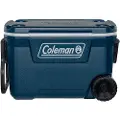 Coleman 62QT Xtreme, Blå, High-Density Polyethylene (HDPE), Polyuretan (PU), 2 hjul, Plast, Sort