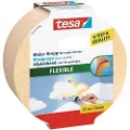TESA 56533-00001-02, For malere, Brun, Glass, Metall, Plast, Tre, Ru, Smooth (glatt), Universell, 7 dager