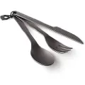 GSI Halulite 3 Pc. Ring Cutlery, Redskapssett, Antrasitt, 40 mm, 20 mm, 183 mm, 45 g