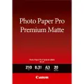 Canon Pro Premium PM-101 - Glatt matt - 310 mikroner - A3 (297 x 420 mm) - 210 g/m² - 20 ark fotopapir - for PIXMA PRO-1, PRO-10, PRO-100