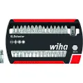 Wiha 7948-005, 31 stykker, Hex (imperisk), Philips, Pozidriv, Spor/slot, Torx, PH 1, PH 2, PH 3, PZ 1, PZ 2, PZ 3, 4.5,5.5,6.5 mm, T10, T15, T20, T25, T30, T40