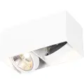 QAZQA Smart spotlight hvit rektangulær 2-lys inkl. 2 Wifi GU10 111mm - Box