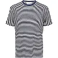Selected Relax Butch Stripe Kortarmet T-skjorte