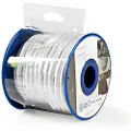 Nedis Koaksialkabel Rg59 75 Ohm Dobbeltskjermet Eca Pvc 25 M