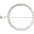 Arlo - USB-kabel hann til Micro-USB type B hann vinklet - 7.6 m - hvit - innendørs/utendørs - for Arlo Essential, Essential XL