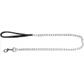 Trixie Chain leash with nylon loop - Black 3 mm