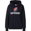 Superdry Code Sl Stacked Apq Os Hetteskjorte