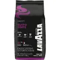 Lavazza Gusto Forte, 1 kg, Americano, Cappuccino, Kaffe, Espresso, Mørkbrent