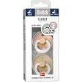 BIBS Smekker Napp 2-pakning 6-18 m Blush/Vanilla Night