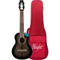 Flight Nighthawk Concert Electro Ukulele Black Stain