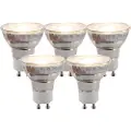 LUEDD Sett med 5 GU10 3-trinns dimmbare LED-pærer 5W 260lm 2700K