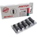 Meto Blækruller t/Meto Basic S & Arrow S sort sort 5-pak