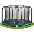 Salta Trampolin Premium Ground Combo 427 cm grøn