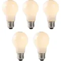 LUEDD Sett med 5 E27 LED-pærer opalglass 1W 80lm 2200K