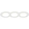 QAZQA Sett med 3 baderomsinnfelte spotlights runde LED 5W hvite vanntette - Blanca