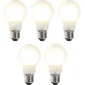 LUEDD Sett med 5 E27 dimmbare LED-pærer A60 matt 7W 806lm 2700K