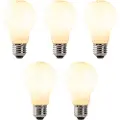 LUEDD Sett med 5 dimmbare E27 LED-pærer opalglass 7W 806 lm 2200K