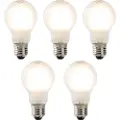LUEDD Sett med 5 dimmbare E27 LED-pærer med matt glass 4W 320lm 2700K